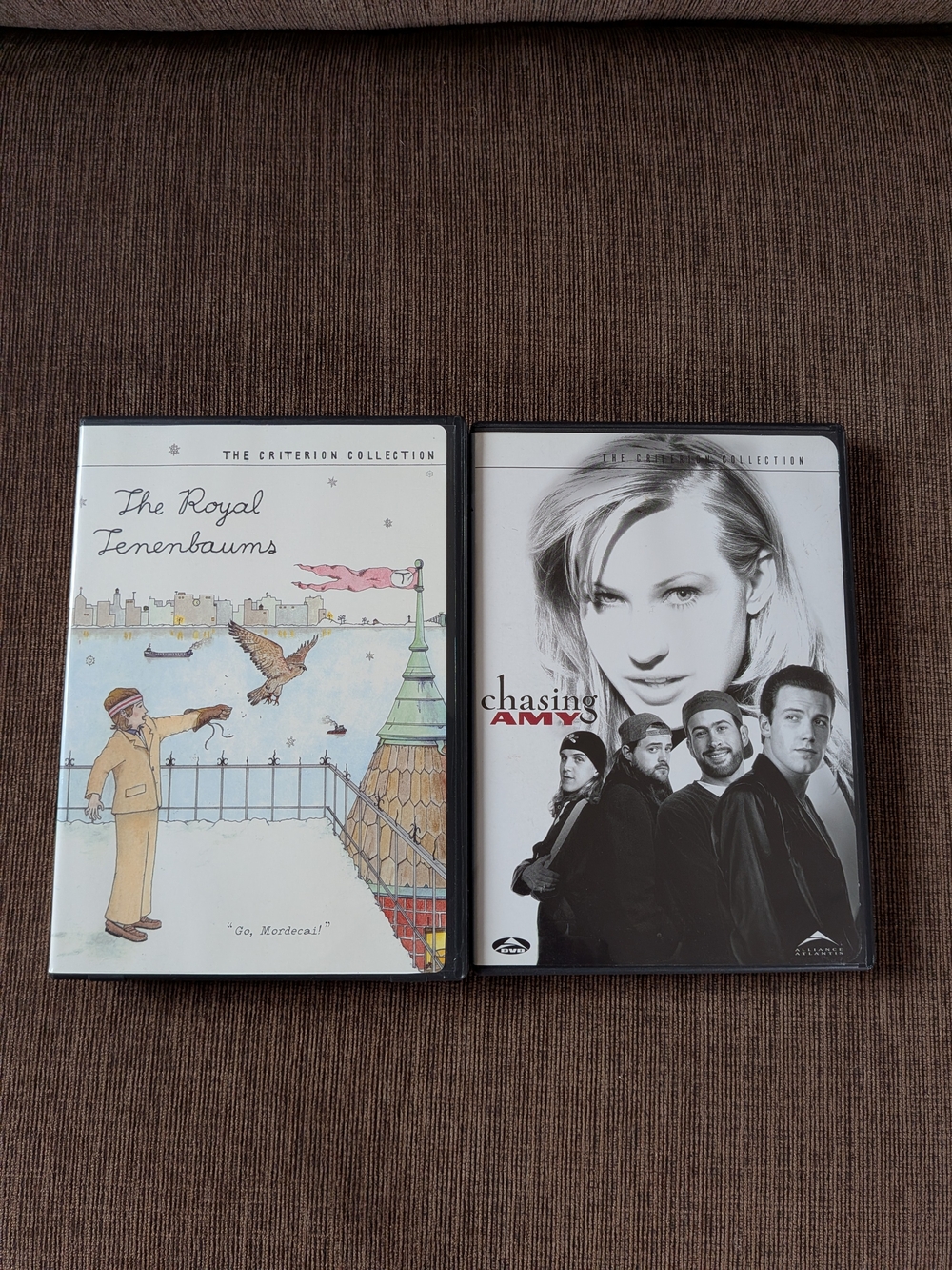 Criterion Collection DVDs - The Royal Tenenbaums & Chasing Amy